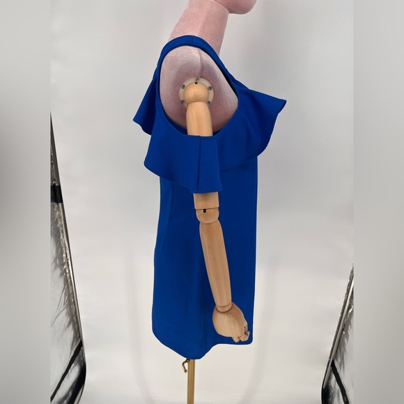 EUC Trina Trina Turk Jurnee Cold Shoulder Dress - Picture 10 of 13